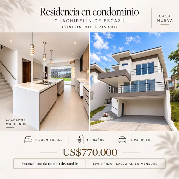 Venta de Residencia en San Rafael de Escazú. 4 Habitaciones. 366m2 de construcción -04