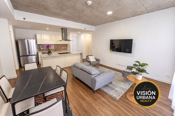 Apartamento Amueblado de 2 Habitaciones en Escazú Village