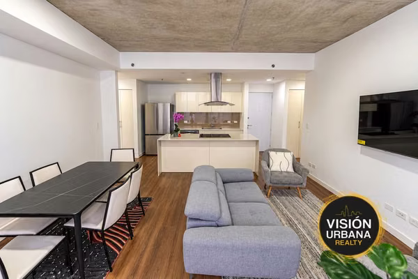 Apartamento Amueblado de 2 Habitaciones en Escazú Village