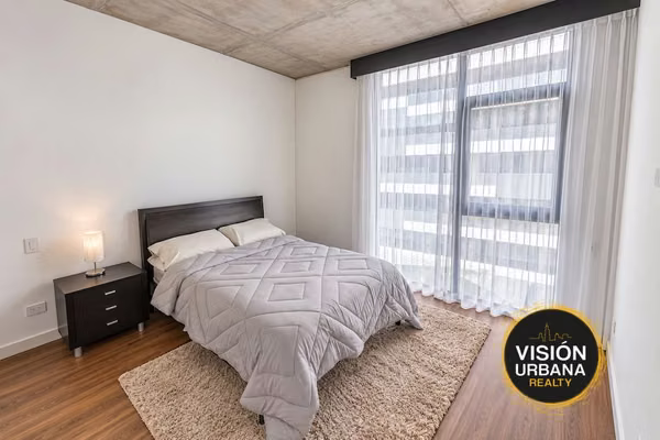 Apartamento Amueblado de 2 Habitaciones en Escazú Village