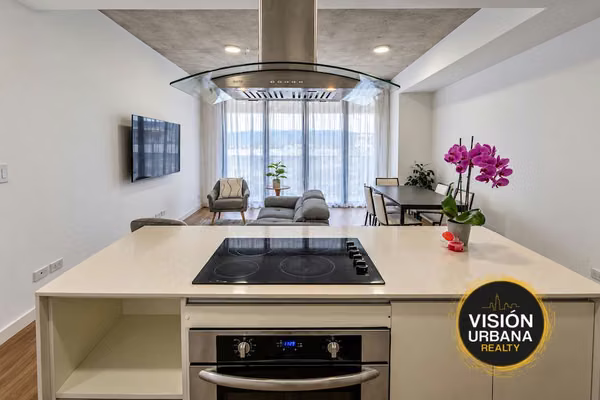 Apartamento Amueblado de 2 Habitaciones en Escazú Village
