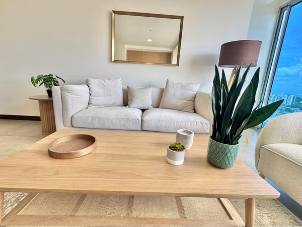 Apartamento amueblado con excelentes vistas en Paseo Colón