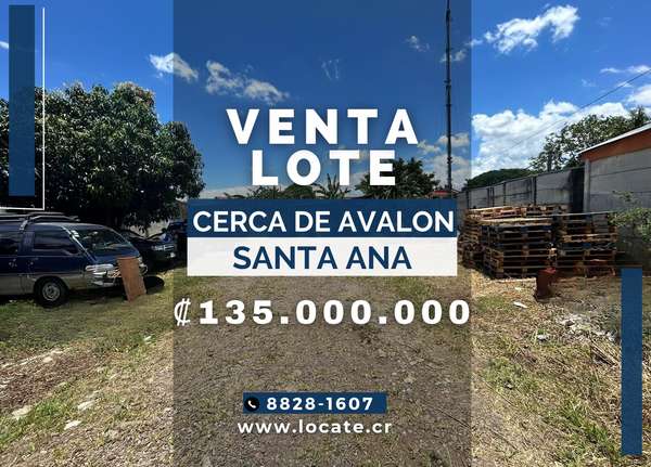 Flat lot for sale in Santa Ana, Río Oro