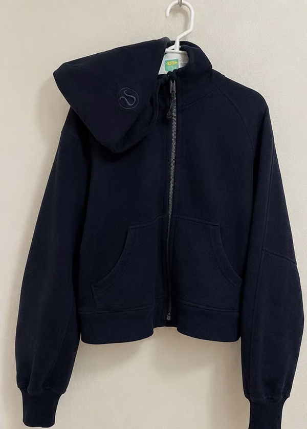 Lulullemon Scuba Oversized Full-Zip Hoodie in marine blue (True Navy)