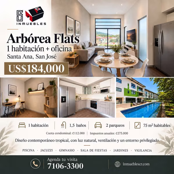Apartamentos en Escazú y Santa Ana