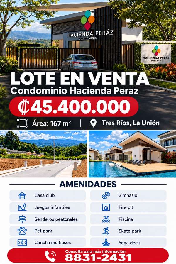 Sale Lot Condominium Hacienda Peraz
