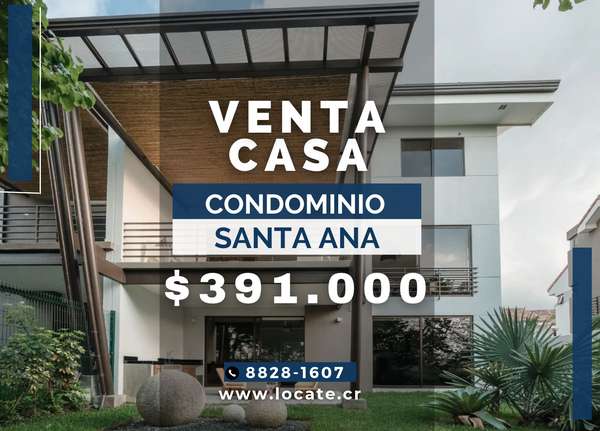 House for sale, with 4 rooms in Condominio, Santa Ana