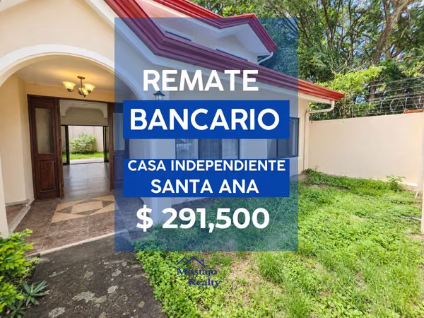 Sale of independent house, Brazil of Santa Ana, Remate Banking