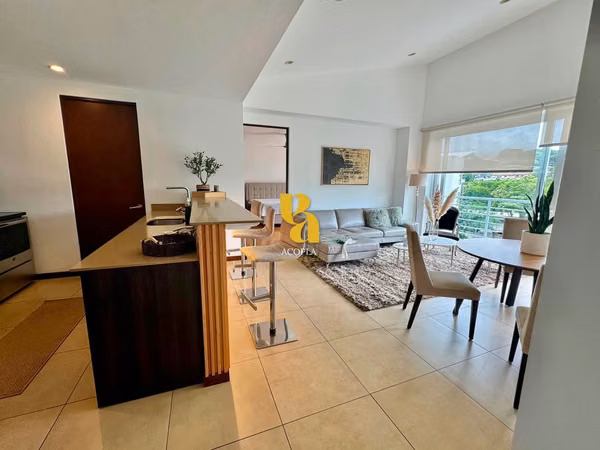 Furnished and equipped apartment in District 4, Guachipelín de Escazú