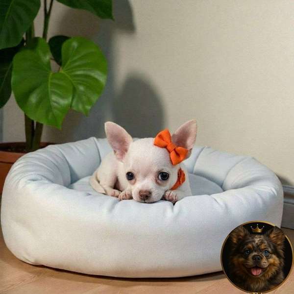 Cachorro CHIHUAHUA CABEZA DE MANZANA TRADICIONAL disponible