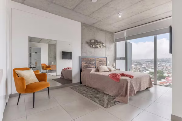 Apartamento en venta en iFreses | Piso 18 | Full amueblado | A/C | Parqueo techado