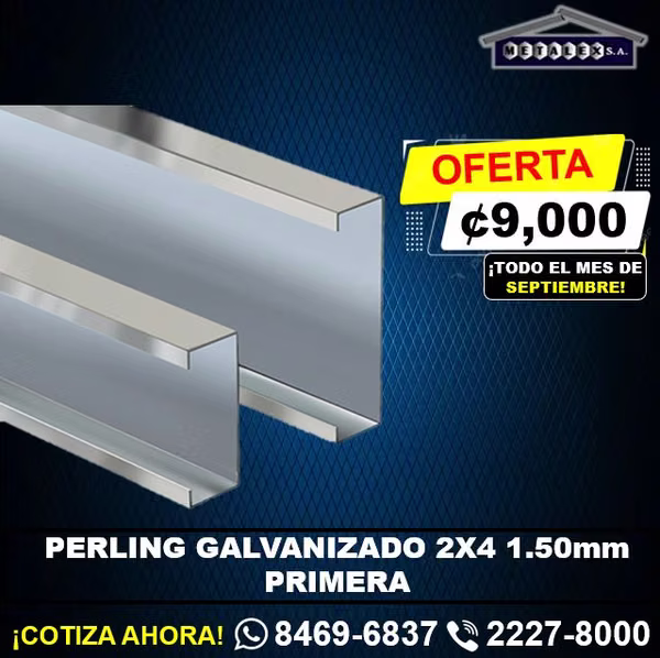 perling galva 2x4 1.50mm primera