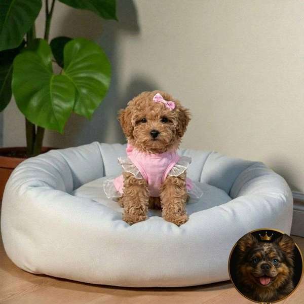 Cachor FRENCH POODLE APRICOT MINIATURA available