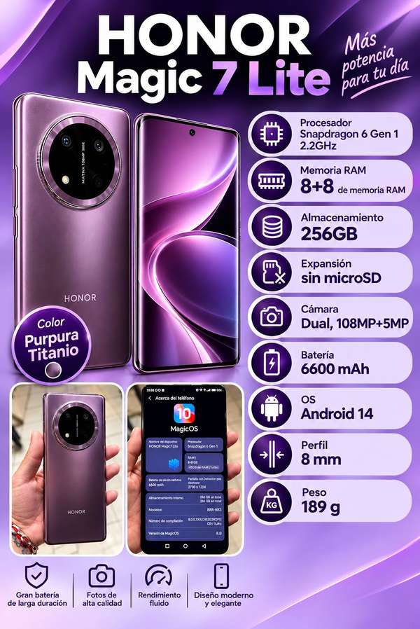 Honor magic 7 lite