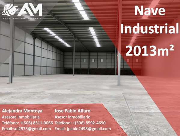 BODEGA EN ALAJUELA 2013m²
