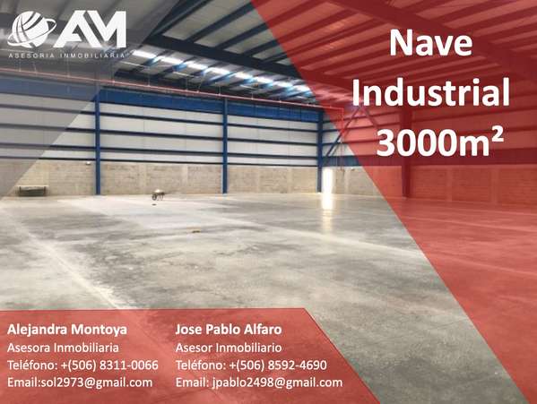 BODEGA EN ALAJUELA 3000m²