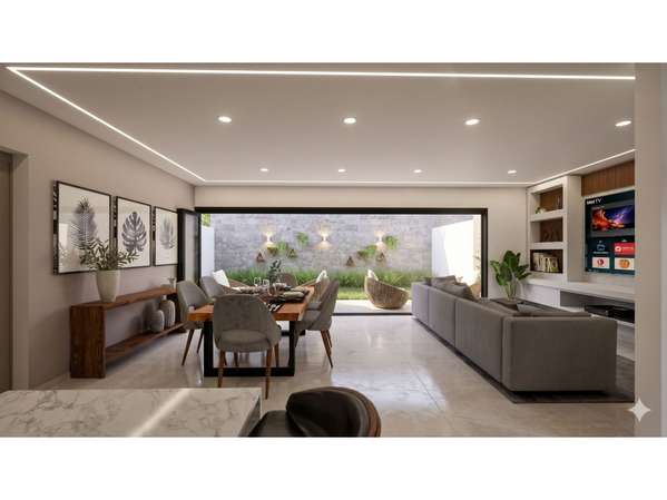 Casa en construcción en Lindora