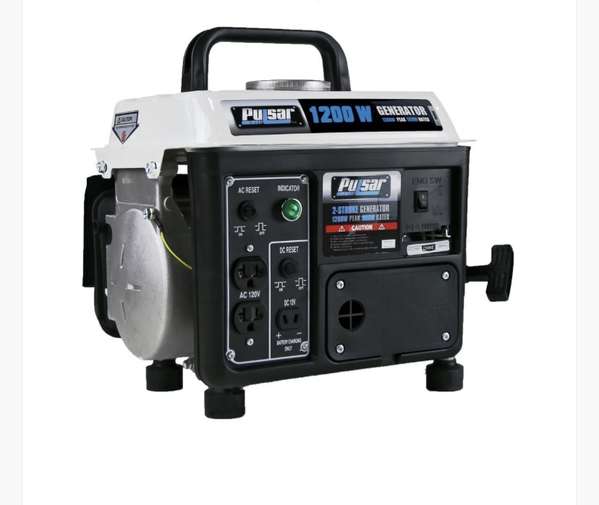 Generador eléctrico portátil Pulsar 1200W