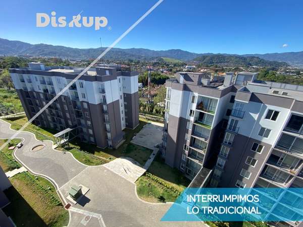 Venta de moderno apartamento. 3 hab. Condominio Khaya, Curridabat