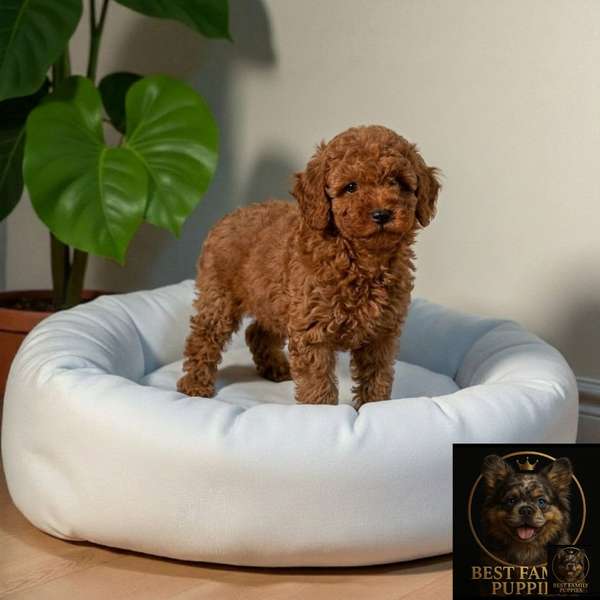 Cachorro FRENCH POODLE RED MINIATURA disponible