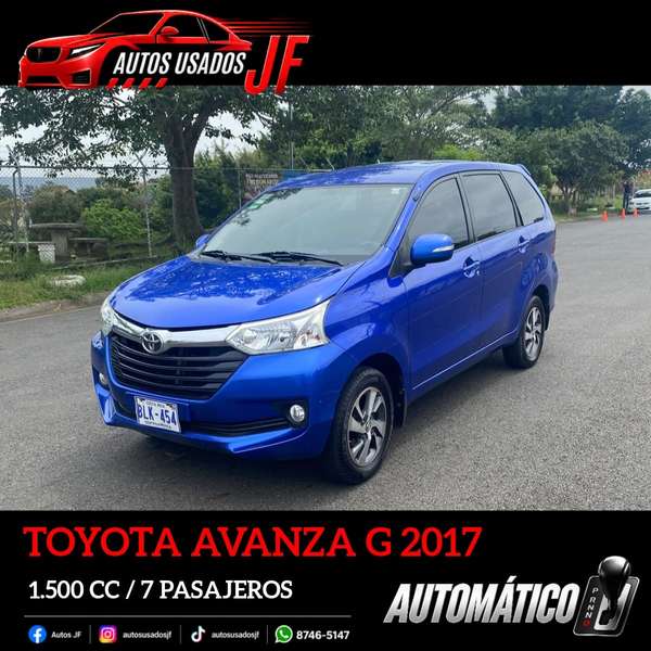 TOYOTA AVANZA 2017 AUTOMATICO MOTOR 1500 CC 7 PASAJEROS PAQUETE ELECTRICO