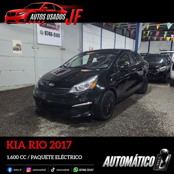 KIA RIO 2017 AUTOMATICO MOTOR 1600 CC PAQUETE ELECTRICO