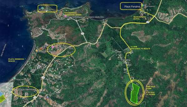 NATURE & LUXURY IN PAPAGAYO: 14.23 ACRES FOR ECOTOURISM & INVESTMENT IN PLAYA PANAMÁ