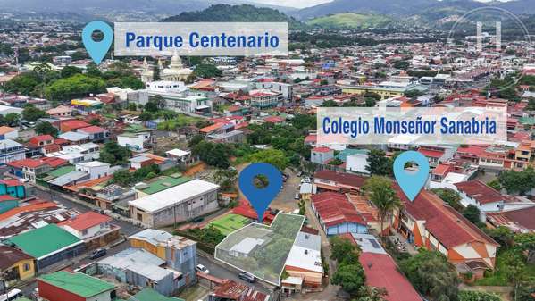 Lot for Sale in Downtown Desamparados, San José, Costa Rica — 560 m², Mixed-Use, High Density, Up to 4 Stories nja1434dm