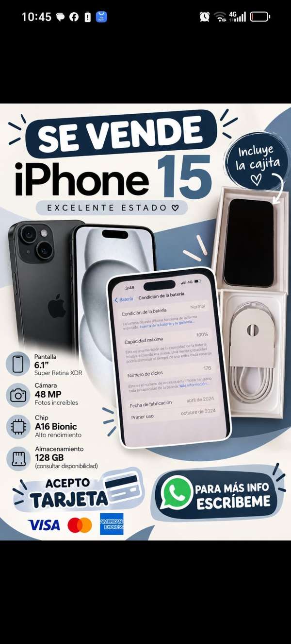 Iphone 15 Nuevo 