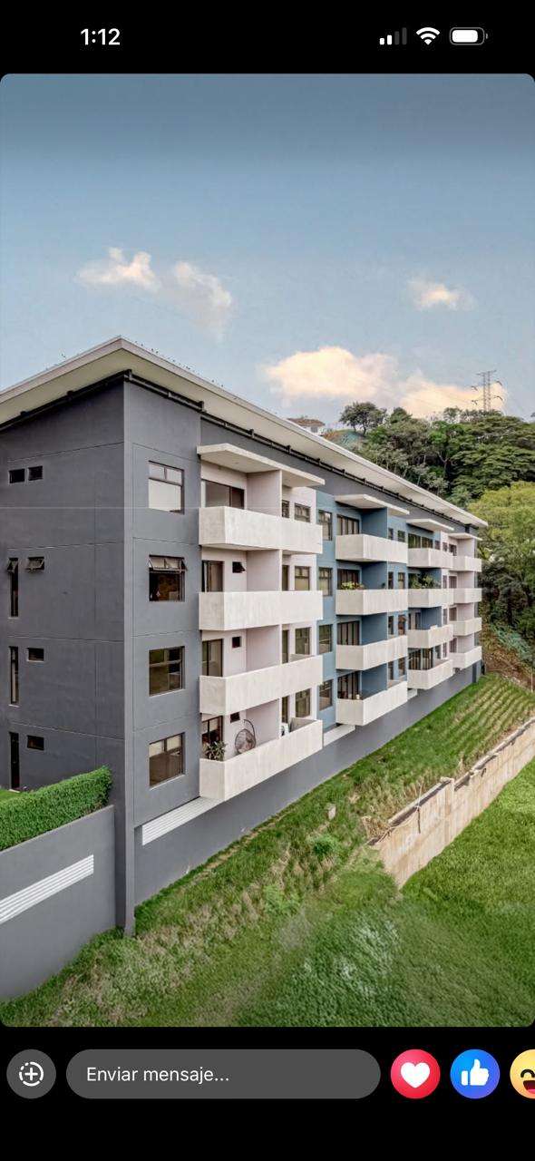 Se alquila apartamento amplio, Guachipelin, Escazu 
