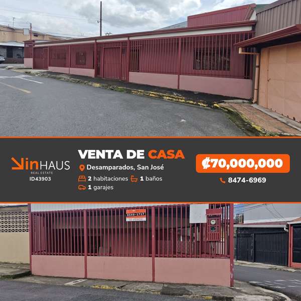 Se Venda Casa Desamparados 