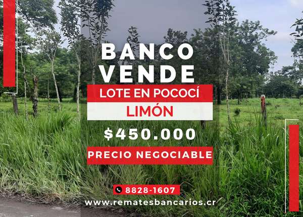 Lote en venta en Limón, Pococí