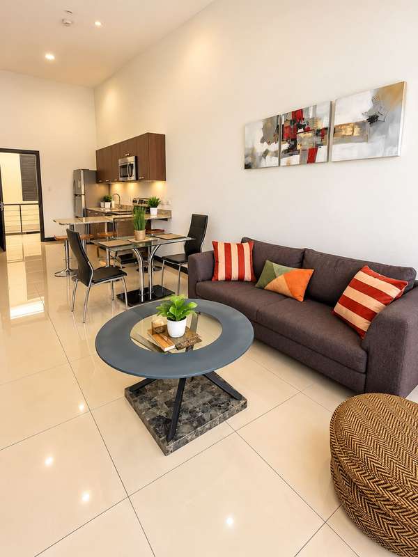 APARTAMENTO AMUEBLADO EN ALQUILER SANTA ANA CENTRO | ÚLTIMO PISO | 2 PARQUEOS + BODEGA
