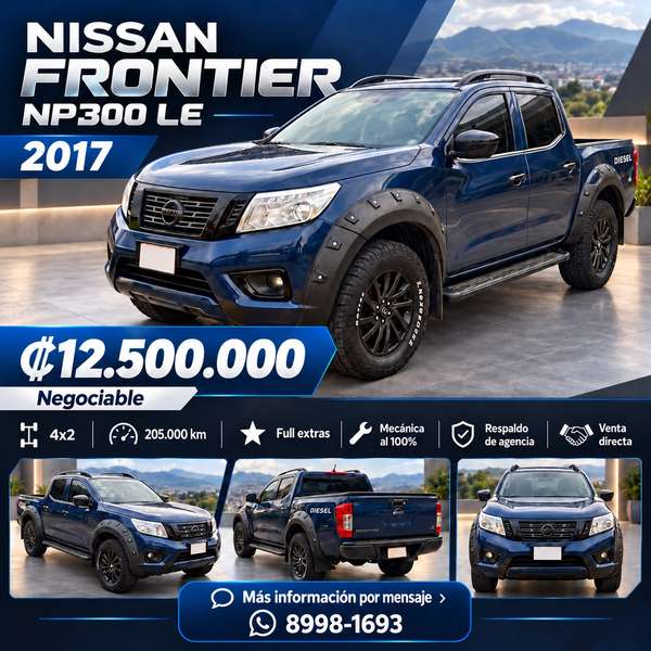 Nissan Frontier NP300 LE 2017 Precio NEGOCIABLE 