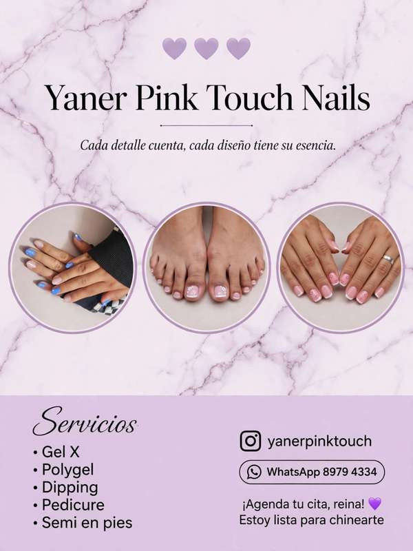 Manicure y pedicure. 