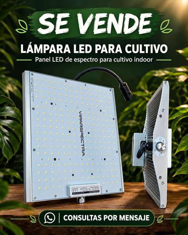 LUZ LED CULTIVO