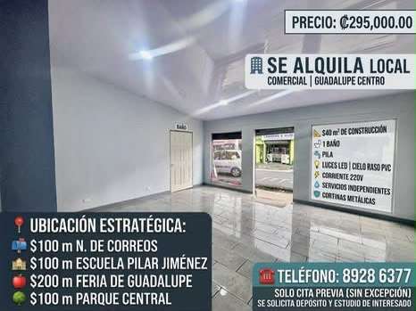 Local comercial Guadalupe Centro