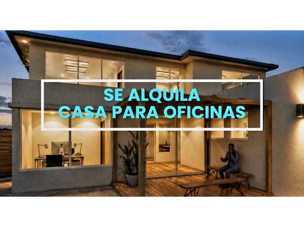 Alquiler de edificio de oficinas en Los Yoses