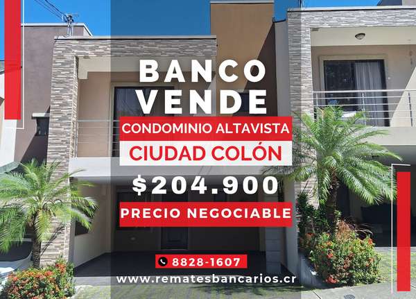 Venta de casa en Condominio Altavista, Ciudad Colón