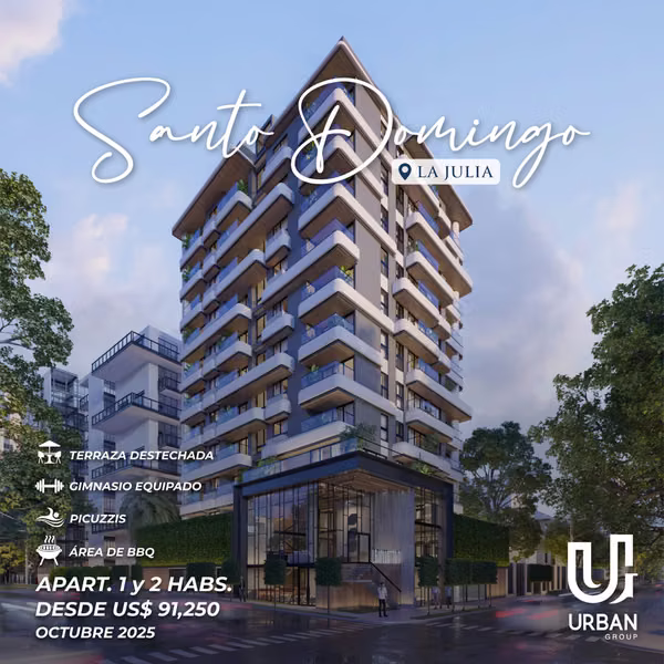 1 & 2 Apartments Rooms from US$91,250 In La Julia