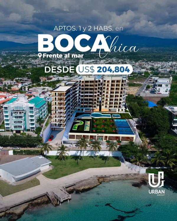 Apartamentos Frente al Mar en Boca Chica