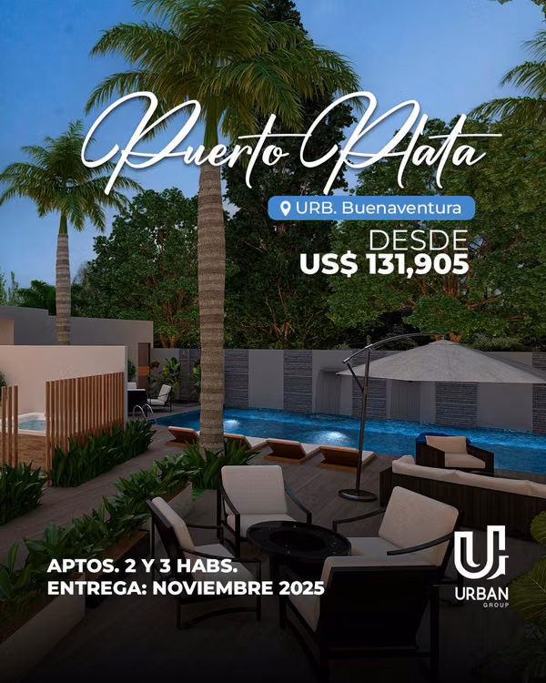 Apartamentos de 2 & 3 Habitaciones en Puerto Plata