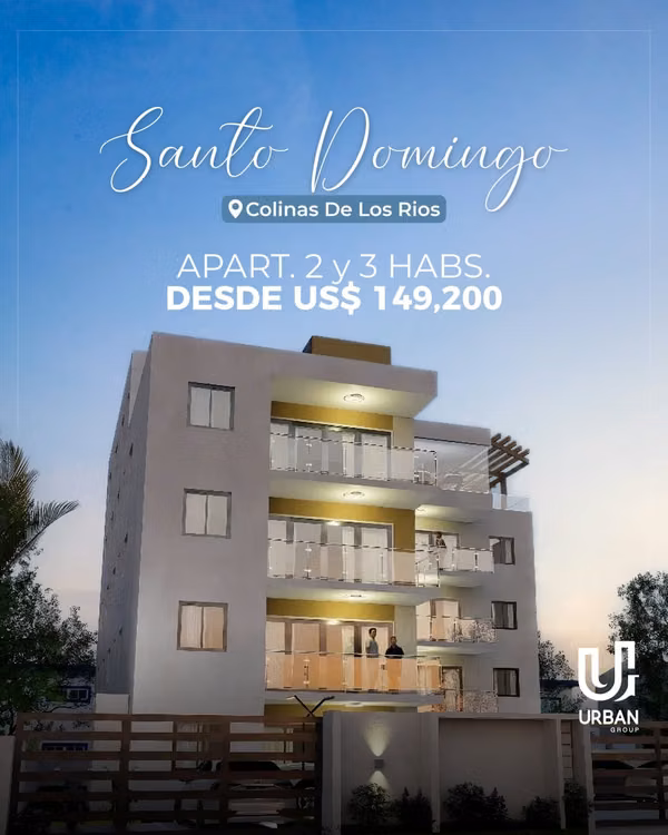Apartamentos de 2 y 3 Habitaciones en Colinas de Los Rios