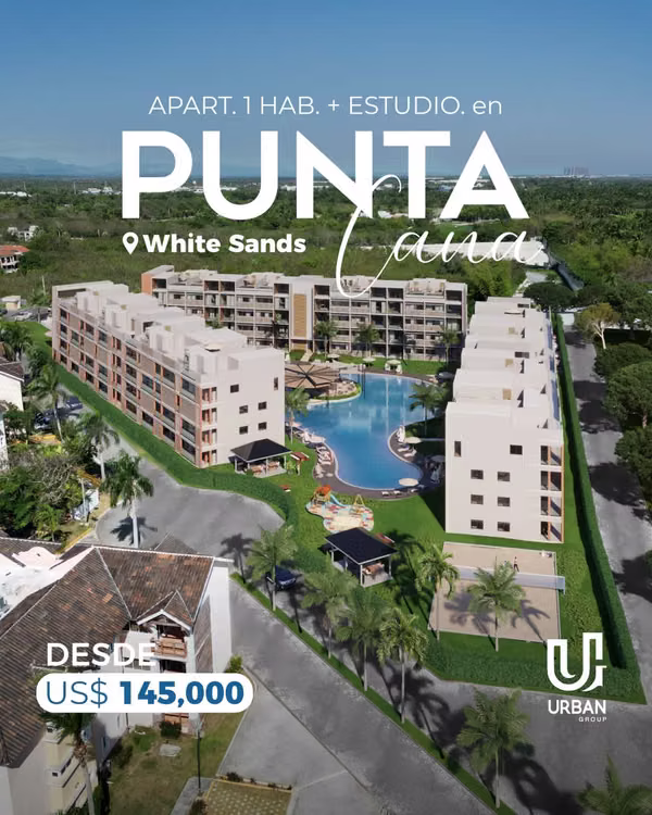 Apartamentos a 3 minutos de Playa White Sands Punta Cana