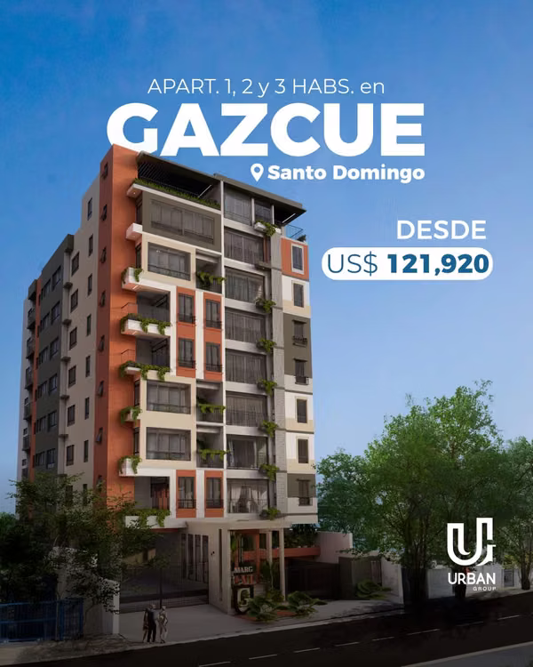 Apartamentos 1, 2 & 3 Habitaciones en Gazcue
