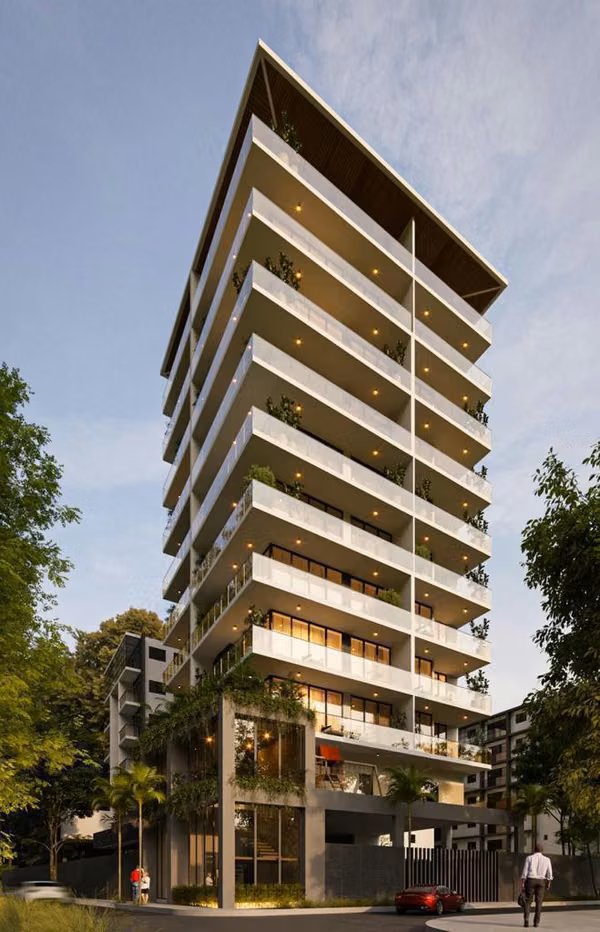 Penthouse en venta en el Ensanche Naco de 3 habitaciones