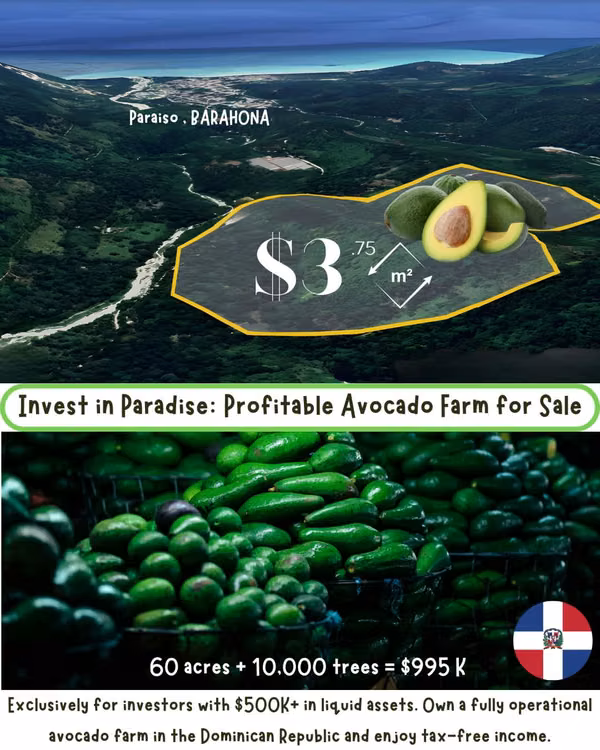 Finca en venta en Barahona