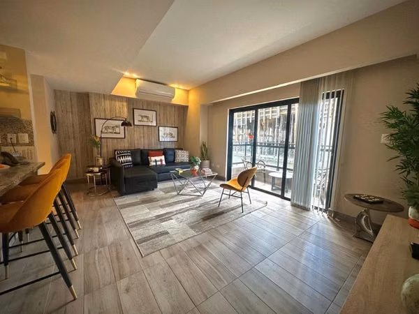 Apartamento En Alquiler De 1 Habitación Y 2 Baños En Piantini