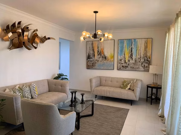 Apartamento amoblado en alquiler en La Esperilla