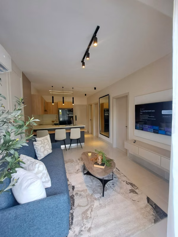 Apartamento Amueblado de 1 Hab. en la Esperilla, Distrito Nacional.